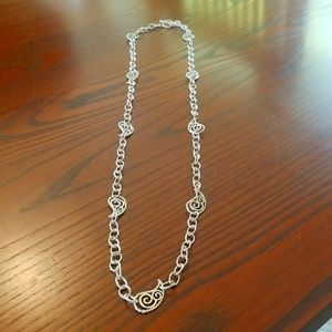 36" necklace with paisleys chain